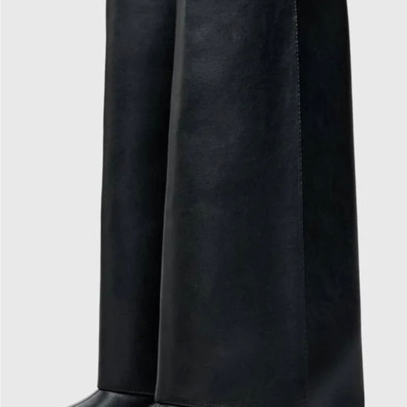 Not for sale I want them Zara Women's Heeled Gaiter Boots size eu 41/42 US : 11 - Picture 2 of 4
